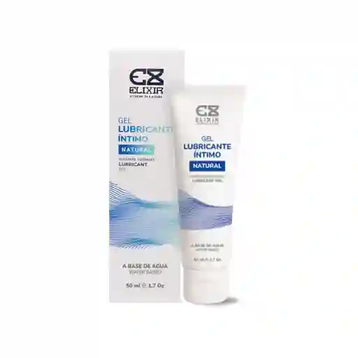 Lubricante Intimo Natural Elixir 50ml Neutro Base De Agua