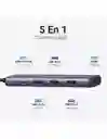 Hub Usb-c 5 En 1 Ugreen 3 Usb-a, 1 Usb-c Y Hdmi 4k/30hz 5gbps