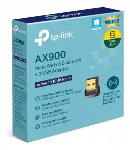 Adaptador Wifi Usb Tp-link Archer Tx10ub Nano Bluetooth 5.3