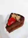 Porción De Torta De Chocolate