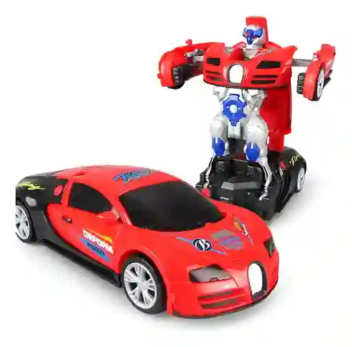 Juguete Carro Deportivo Transformer Pequeño Ref Yj388-31