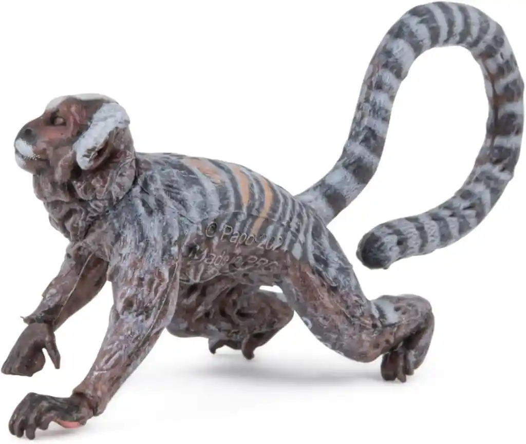 Figura Coleccionable Mono Titi Pintada A Mano Papo