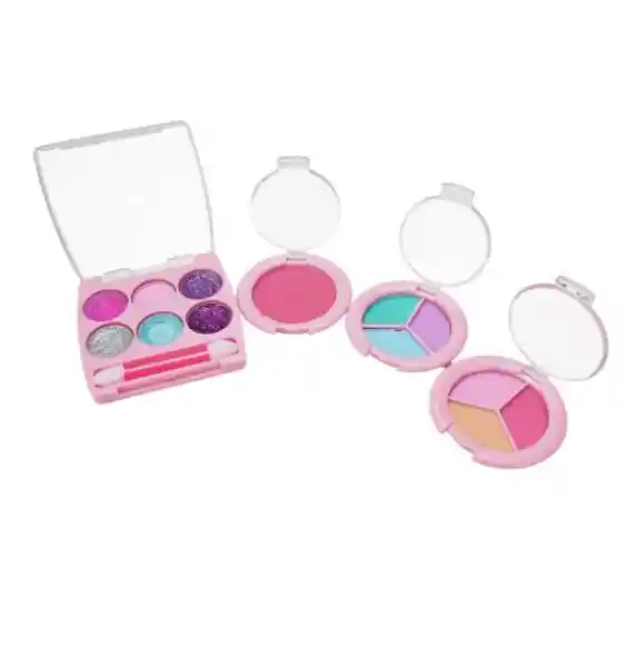 Kit De Maquillaje Infantil Lavable Para Niñas Juguete