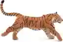 Figura Coleccionable Tigre Corriendo Pintada A Mano Papo