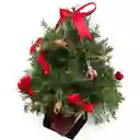 Caja Navideña Decoración Roja