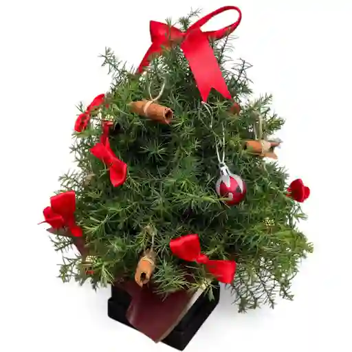 Caja Navideña Decoración Roja