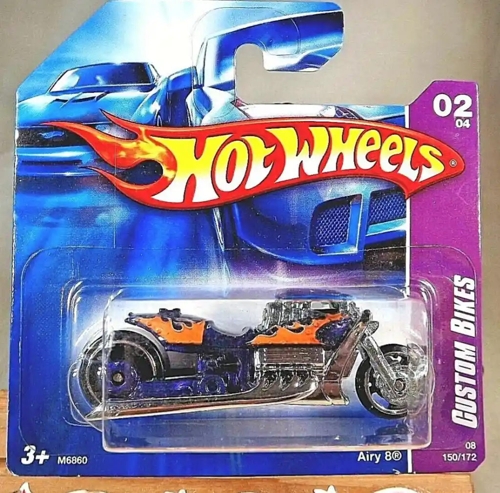 Juguete Moto Hot Wheels Airy 8 Original