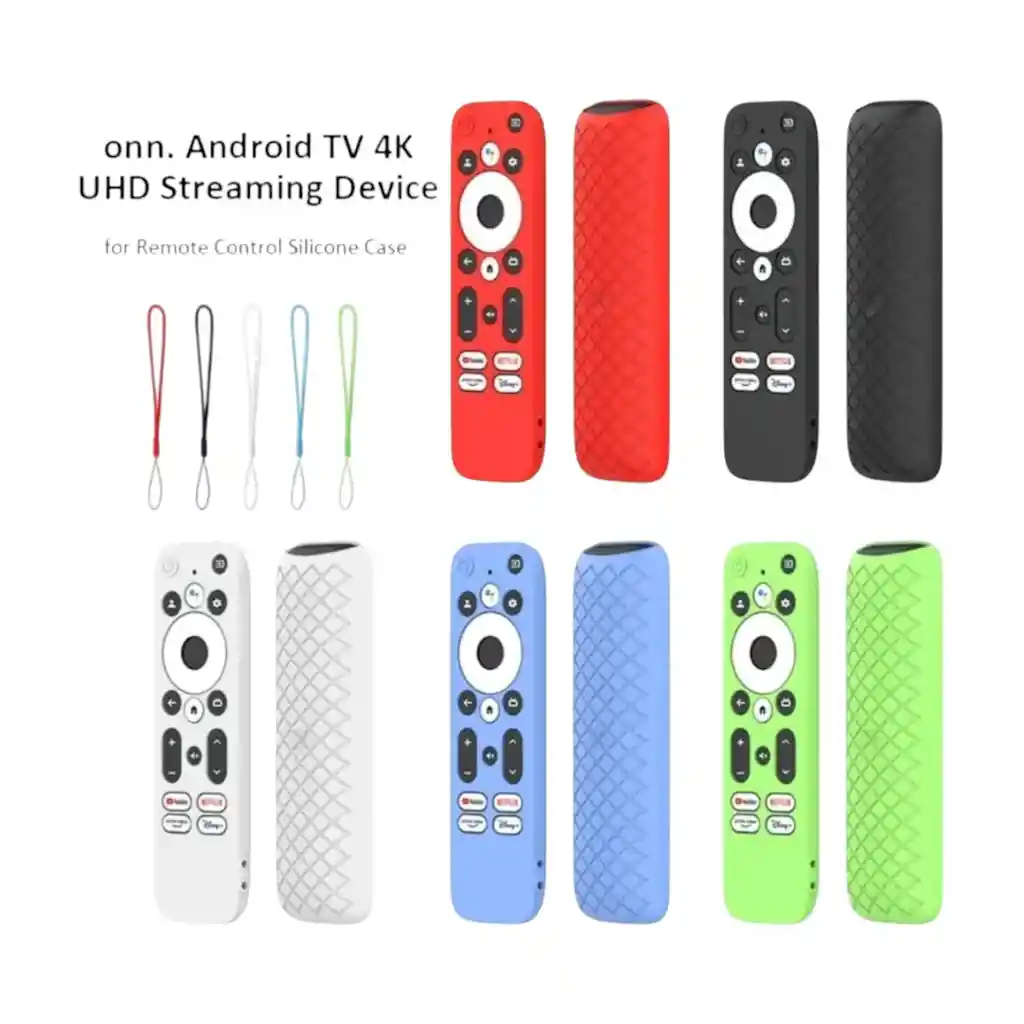 Funda Protectora De Silicona Para Control Remoto Onn Tv Fhd Y 4k