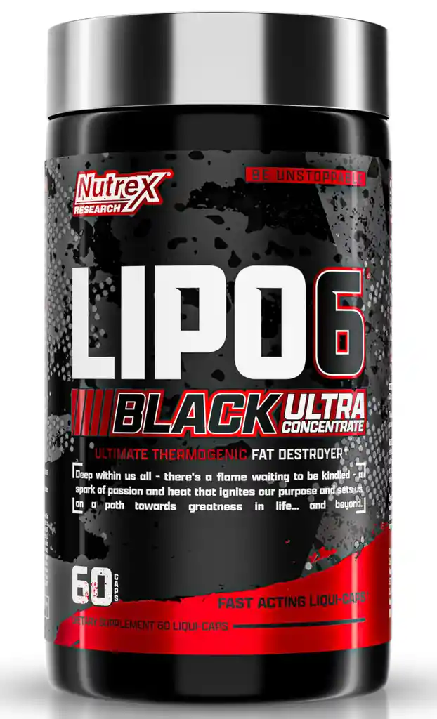 Lipo 6 Black Ultra Concentrate 60 Nutrex
