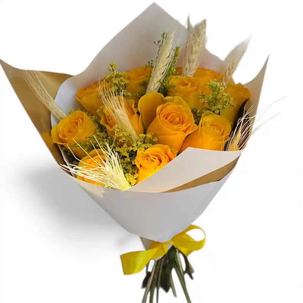 Rosas Amarillas Y Espigas/ Año Nuevo