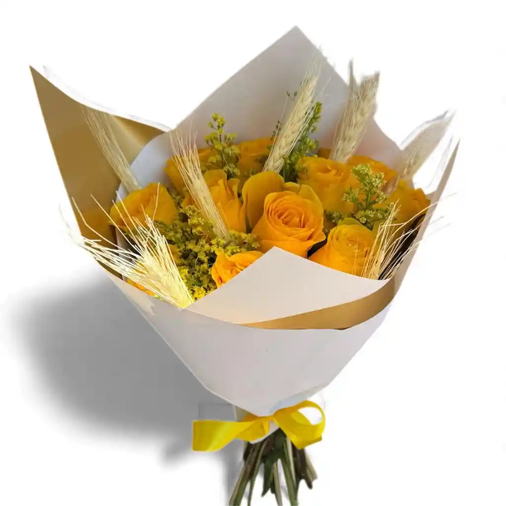 Rosas Amarillas Y Espigas/ Año Nuevo