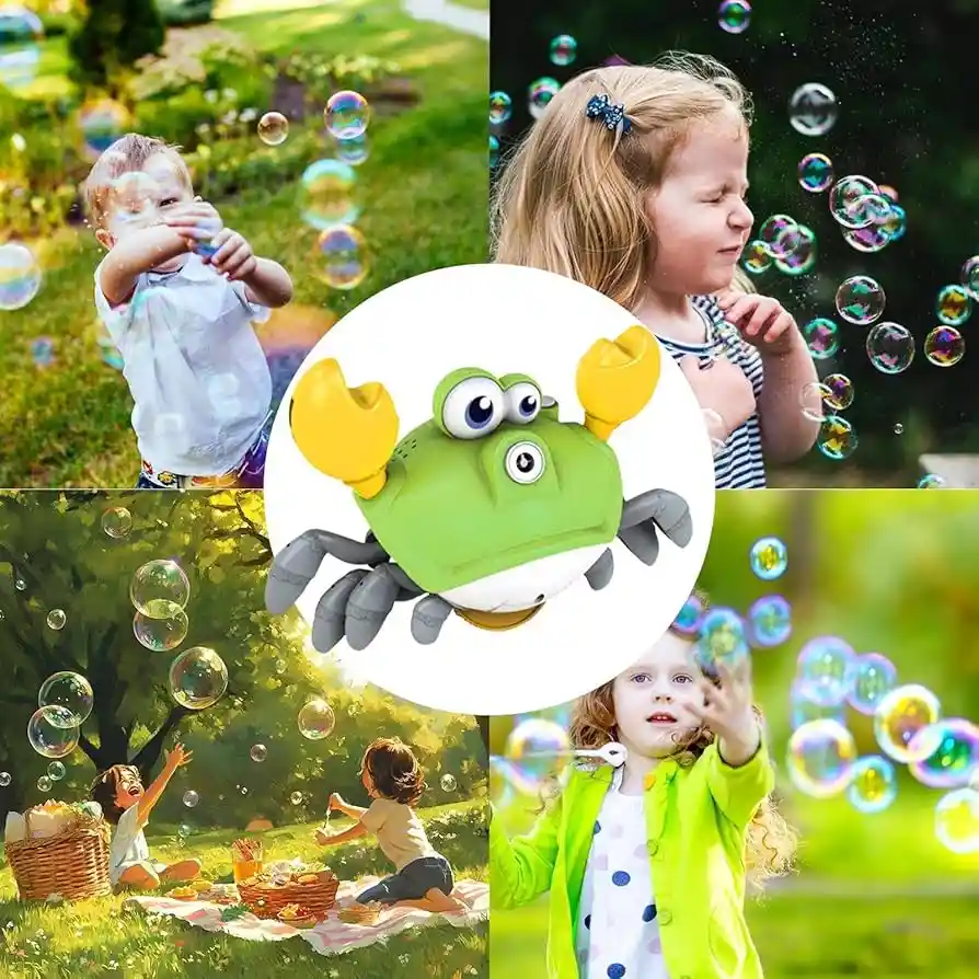 Cangrejo Bailarín Juguete Burbuja Interactivo Niños