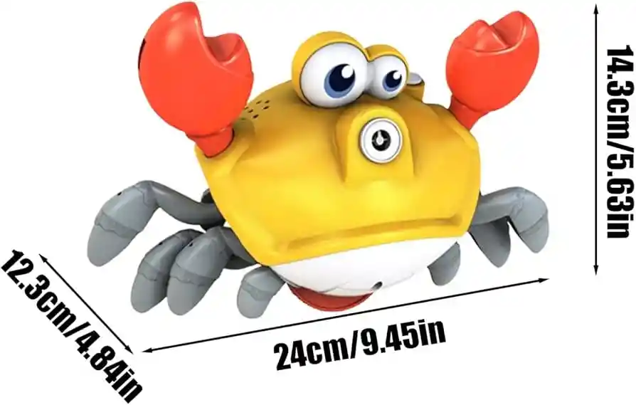 Cangrejo Bailarín Juguete Burbuja Interactivo Niños