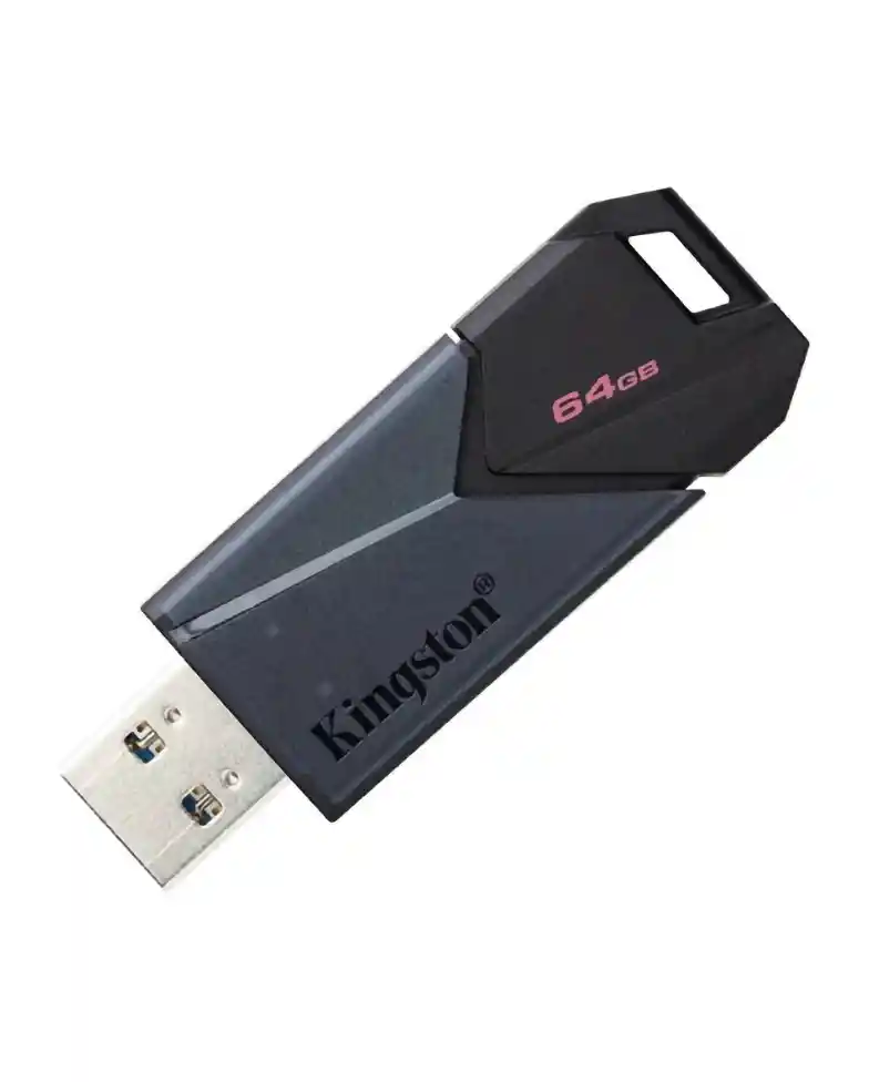 Pendrive Kingston Data Traveler Exodia Onyx 64gb Usb 3.2 Color Negro