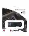 Pendrive Kingston Data Traveler Exodia Onyx 64gb Usb 3.2 Color Negro