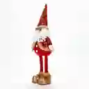Papa Noel Decorativo Lentejuelas Rojo