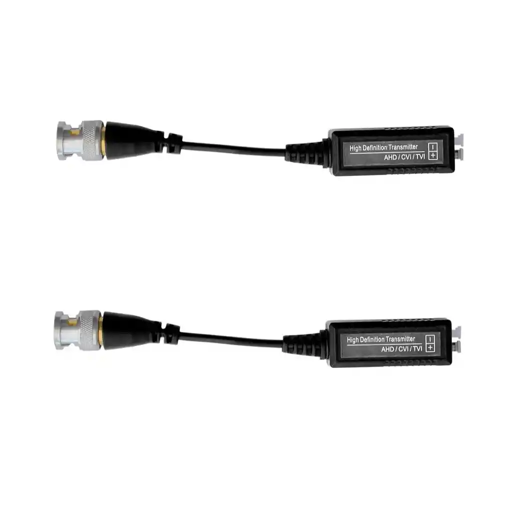Video Balun 5mp Para Cámaras De Seguridad