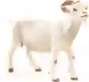 Figura Coleccionable Cabra Blanca A Mano Papo