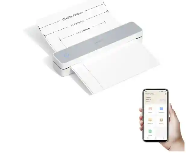 Impresora Térmica Portátil Idprt Mt610 Bluetooth A4 Hprt Mt6