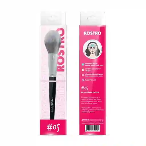 Brocha Pluma Salon Expert Rubor Preciso #05