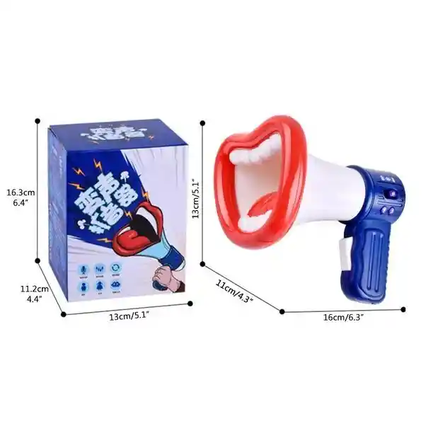 Juguete Cambiador De Voz Para Niños Altavoz De Bocina
