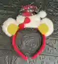 Diadema O Balaca Navidad Oso Luces