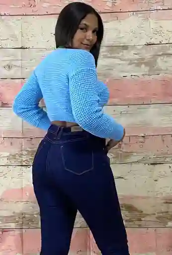 Hermoso Buzo Tejido Para Dama