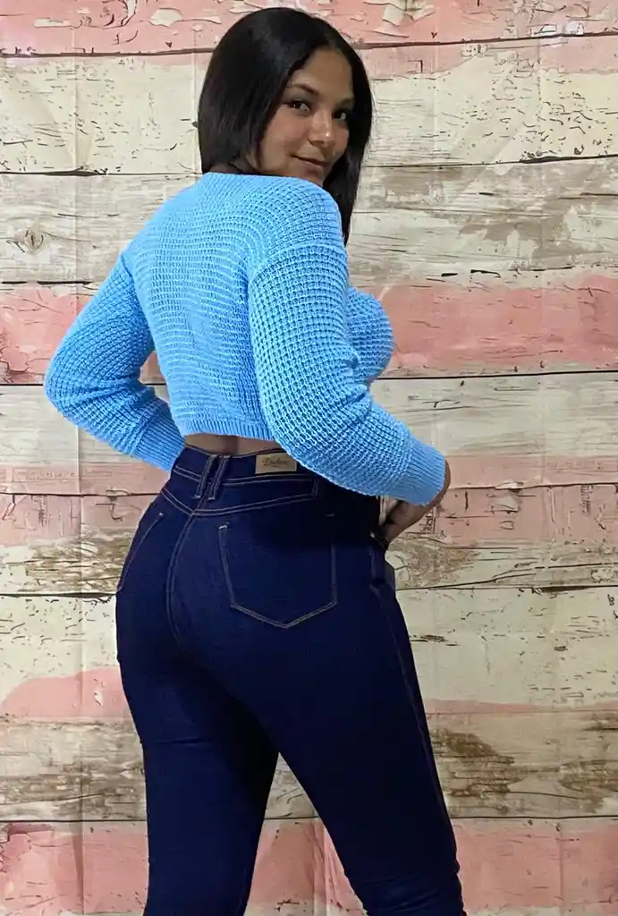 Hermoso Buzo Tejido Para Dama