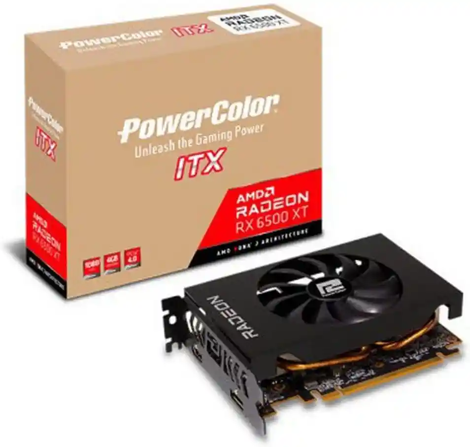 Tarjeta Grafica Powercolor Rx6500xt 4gb