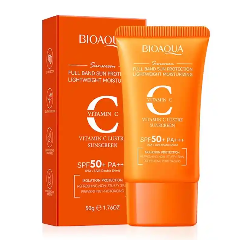 Protector Solar Vitamina C Spf50 Bioaqua 40g
