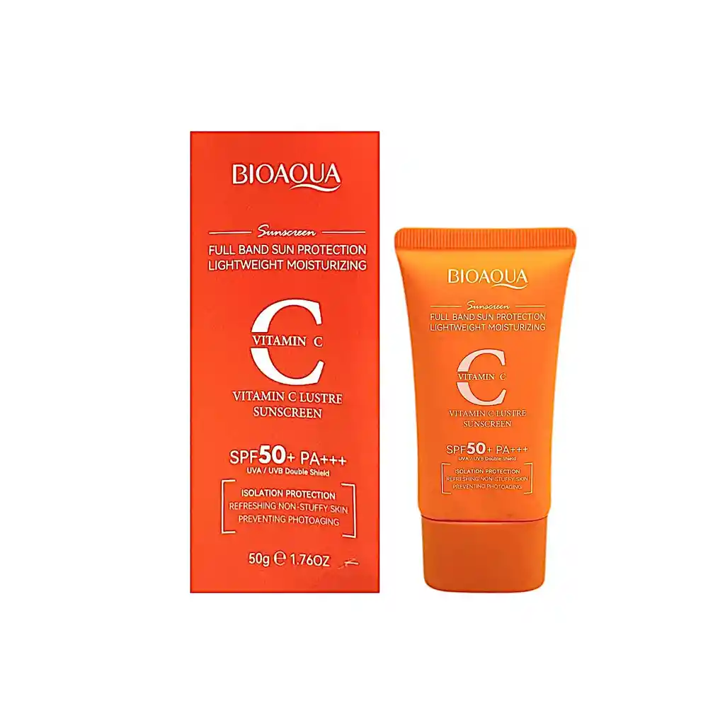 Protector Solar Vitamina C Spf50 Bioaqua 40g