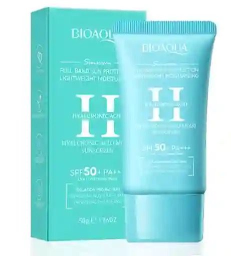 Protector Solar Ácido Hialuronico Spf50 Bioaqua 40g