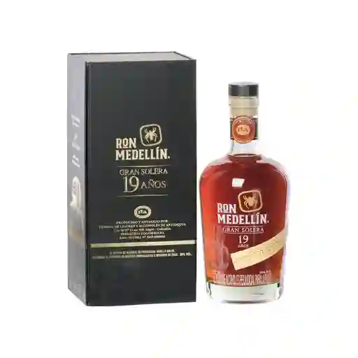 Ron Medellín Gran Solera 19 Años