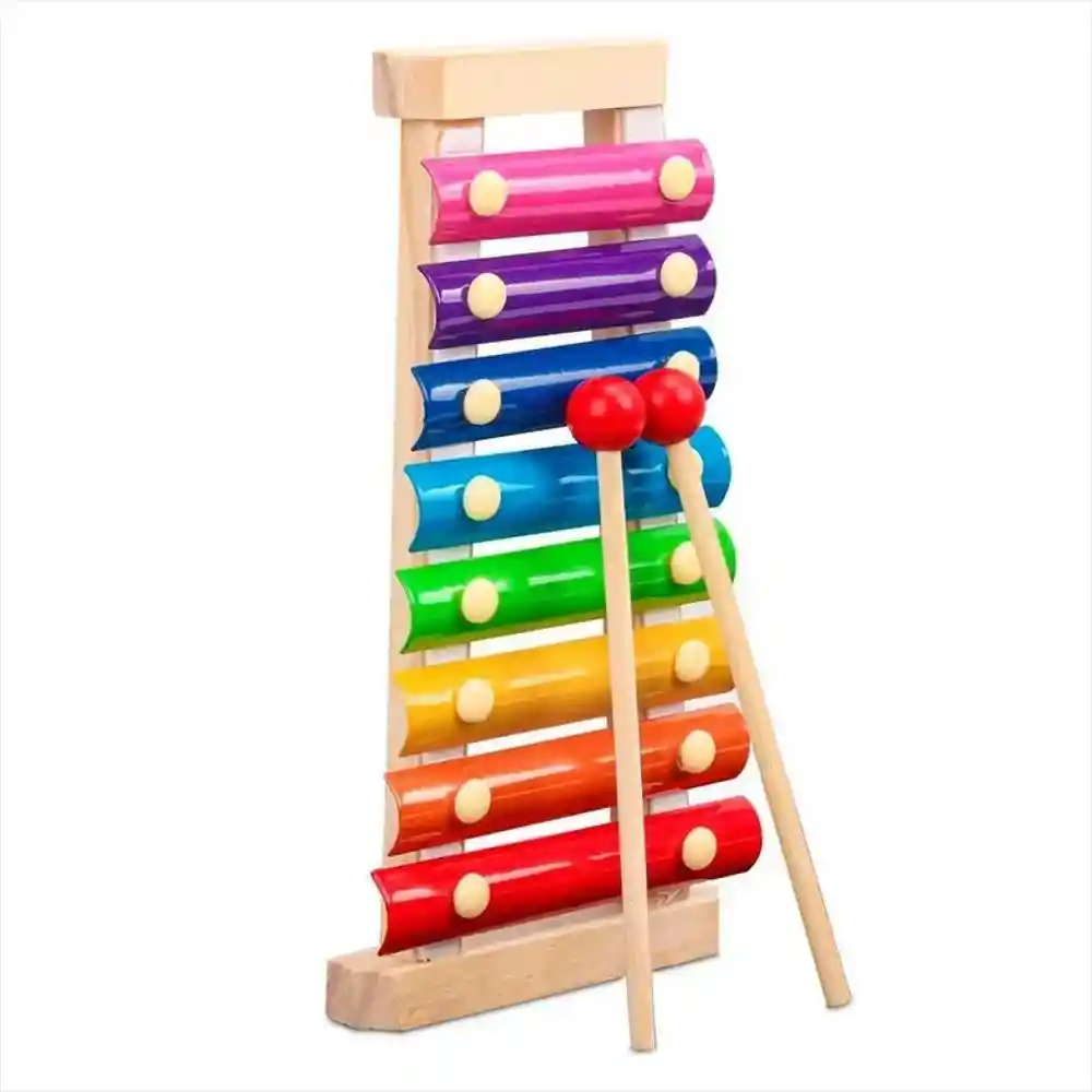 Juguete Marimba De Madera Infantil Para Bebe Ref Mt-017