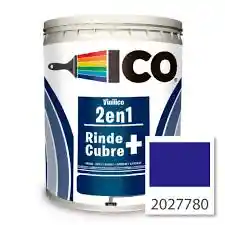Pintura Ico Vinilico 2 En 1 Azul Mediterráneo Galón 3.79 L