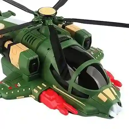 Juguete Helicoptero Eléctrico Con Luz Y Música Compatible Ref 8811-25