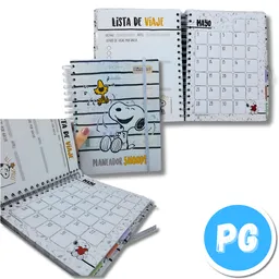 Agenda Planeadora Primavera Snoopy