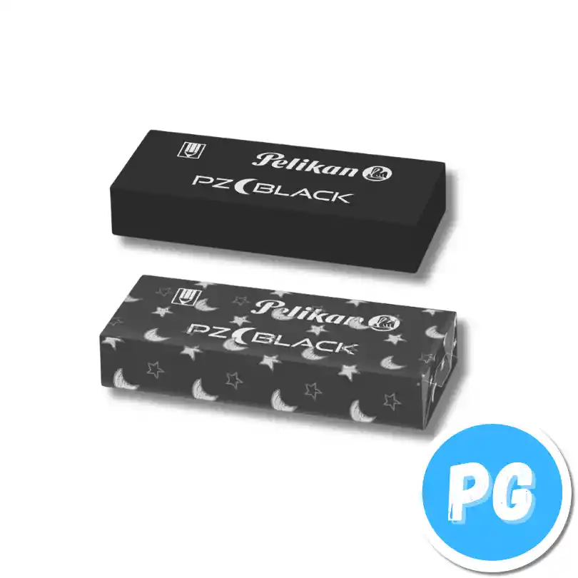 Caja Borrador Pelikan Pz Black X20 Unds Negro