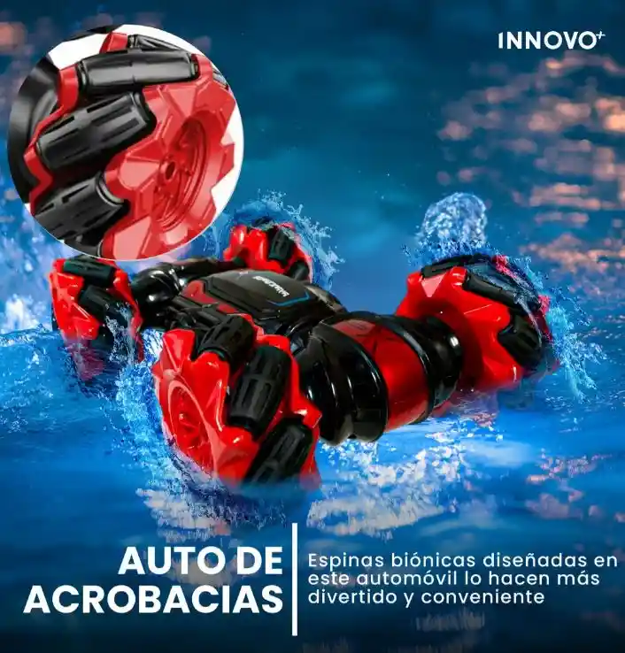 Carro Acrobático Control Remoto 360° Todo Terreno 2.4g Off-road