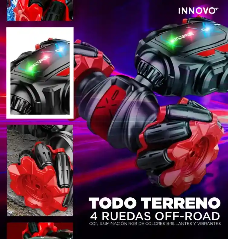 Carro Acrobático Control Remoto 360° Todo Terreno 2.4g Off-road