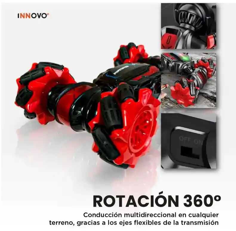 Carro Acrobático Control Remoto 360° Todo Terreno 2.4g Off-road