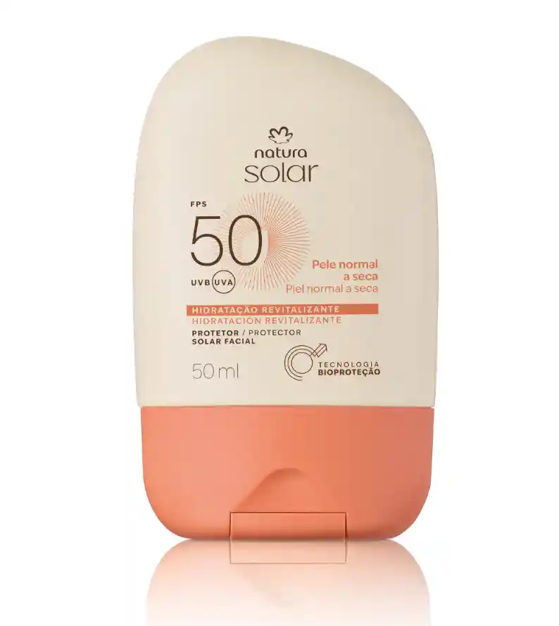 Protector Solar Fps 50 Uva Piel Normal A Seca Natura