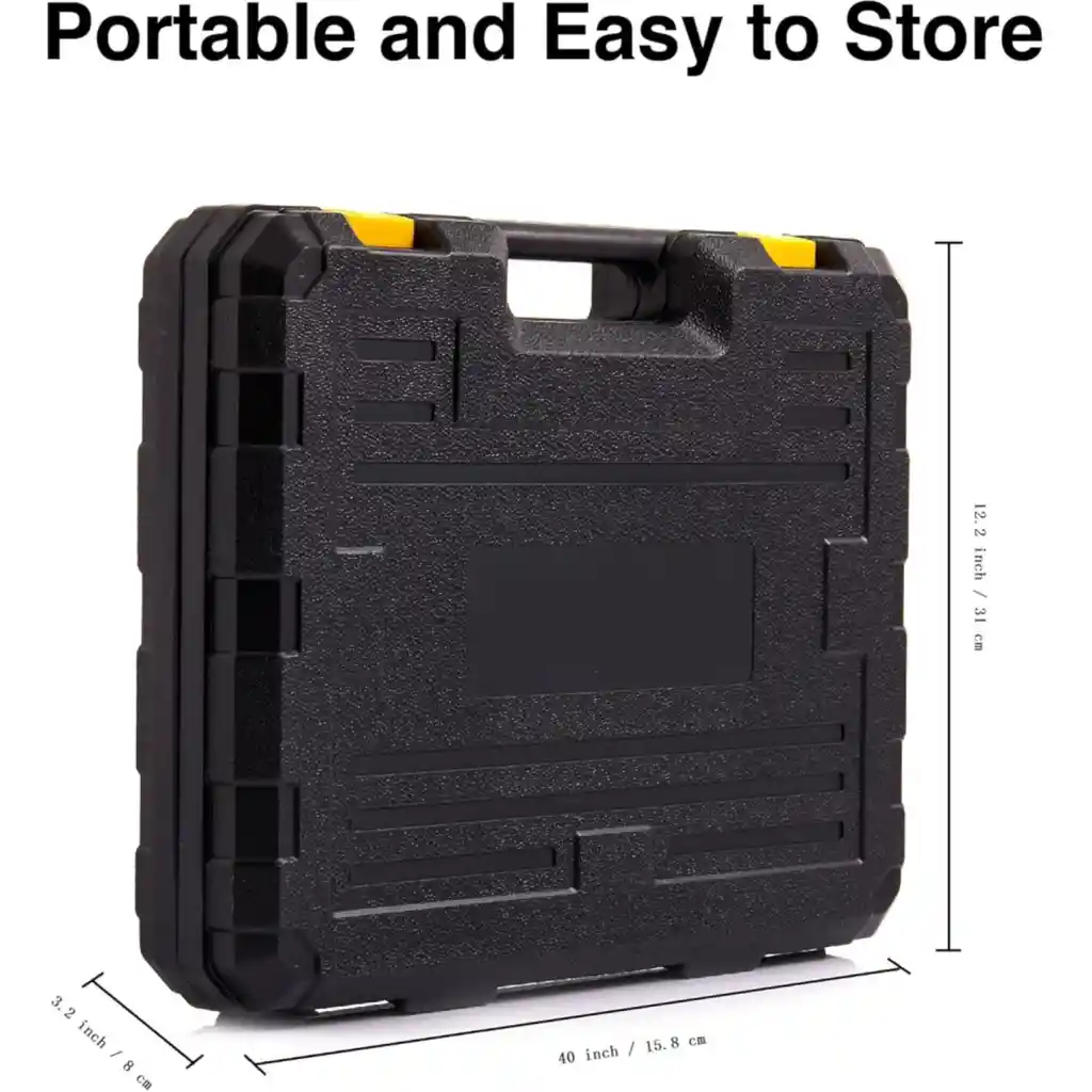 Juego De Herramientas Manual Combinado 128 Pcs Caja Portátil