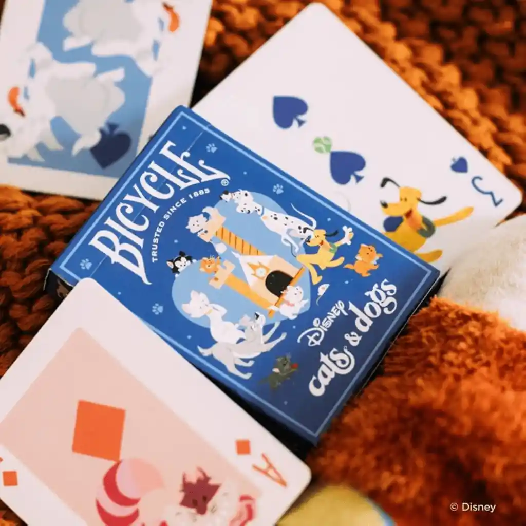 Baraja De Cartas Cats And Dogs, Bicycle