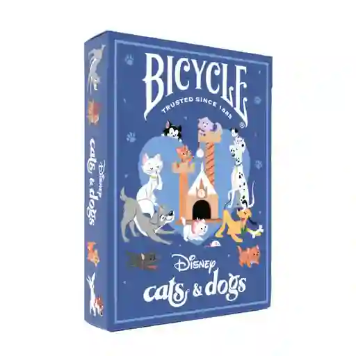 Baraja De Cartas Cats And Dogs, Bicycle