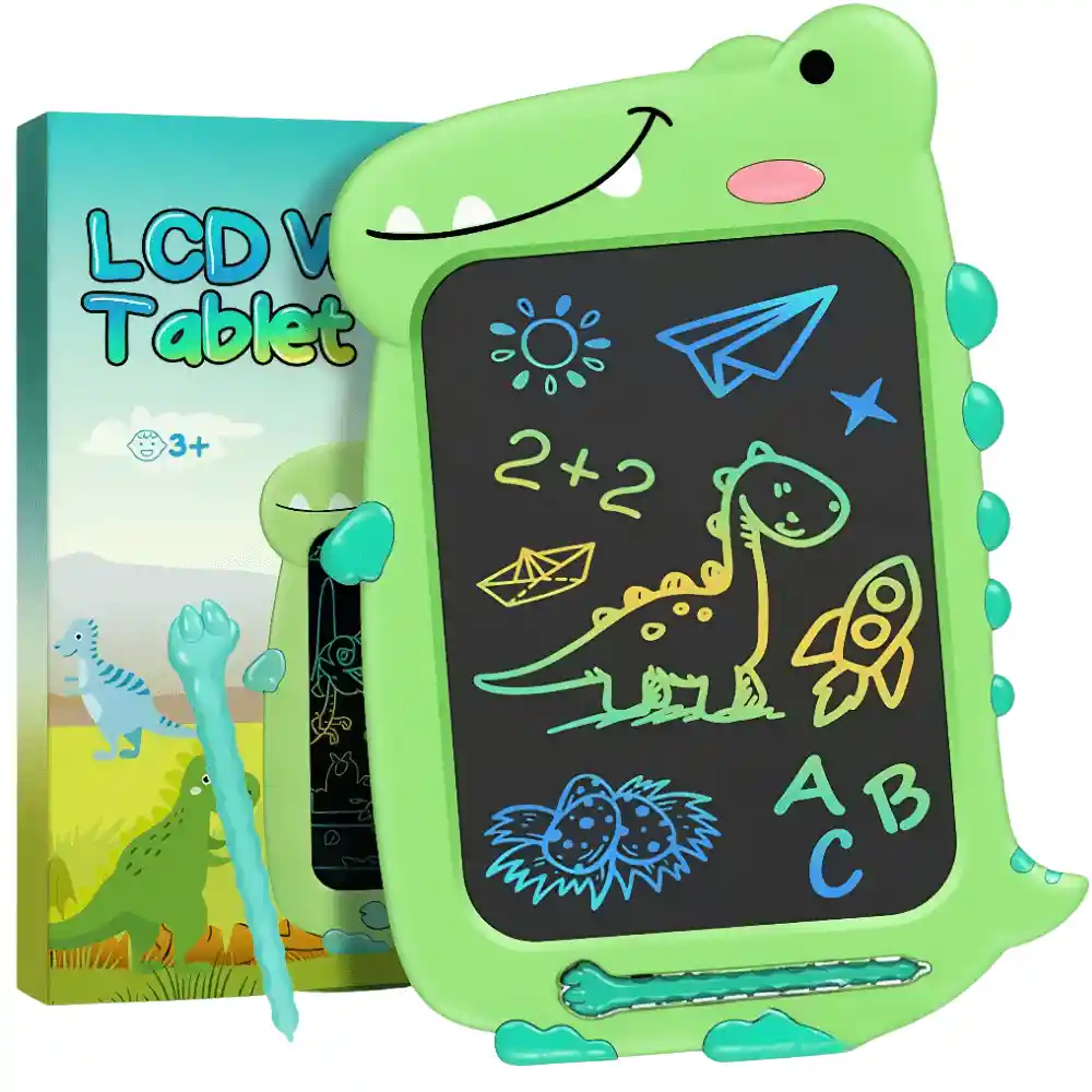 Tableta Magica Escritura Digital Infantil 10inch Dionosaurio