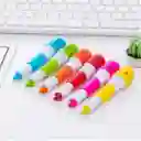 Bolígrafo Telescópico De Cápsula De Dibujos Animados Para Niños, Lapicero De Expresión Encantadora Al Azar, Regalo De Papelería, Regalo Creativo, 1 Piezas Fivean Unisex