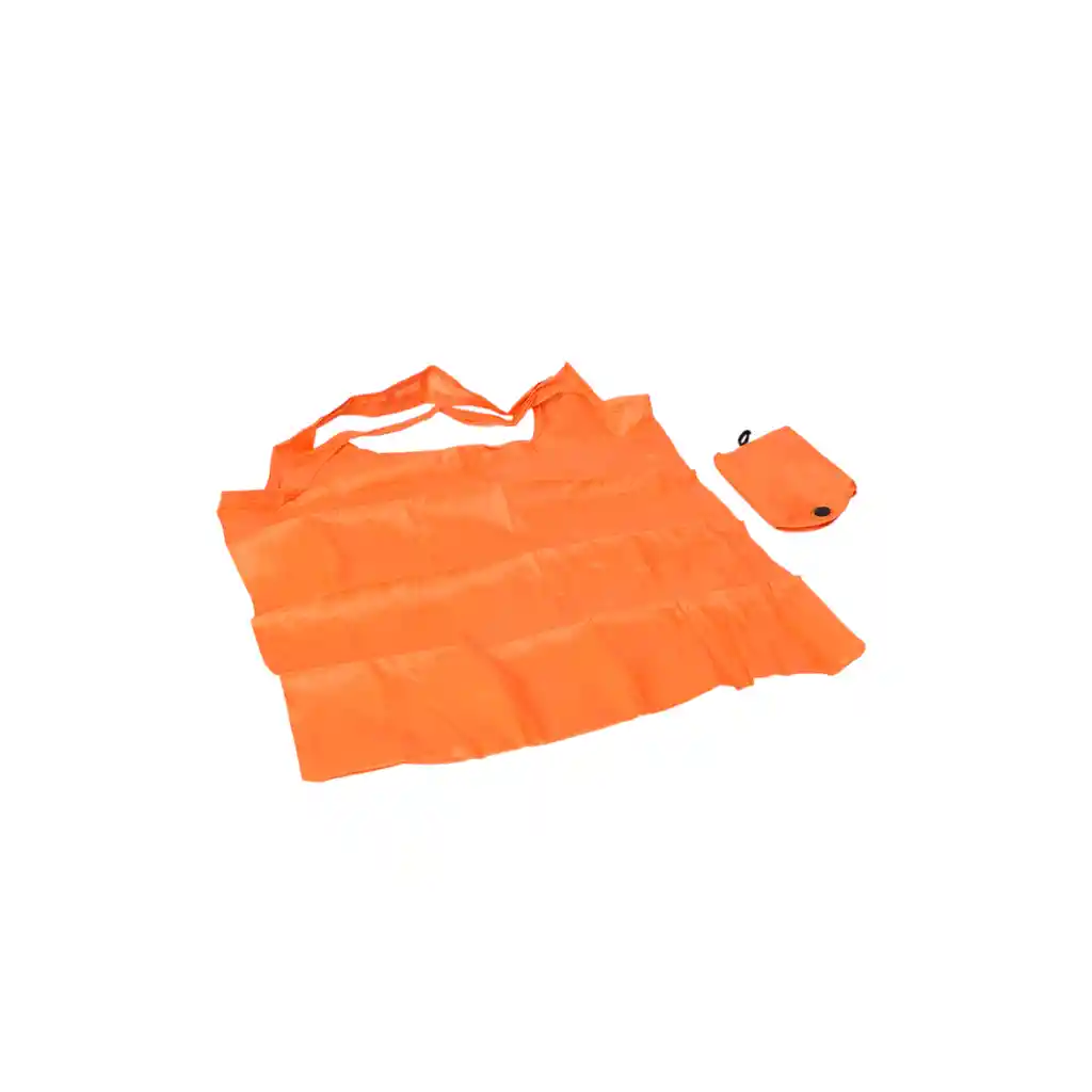 Bolsa Reutilizable Portatil Poliester Para Compras Varios Colores