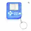 Mini Tetris Portatil Llavero Con 99 Juegos - Jugador Del Juego Negro