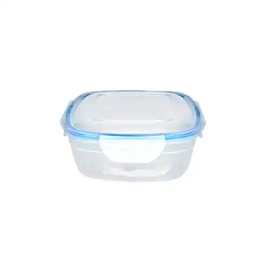 Recipiente Tupper Cuadrado Sin Divisiones 1260ml Plástico Hermético Persal